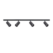 ANTIDARK - Designline Tube Kit LED 4 Plafondlamp 1,9m Zwart