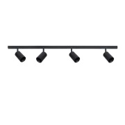 ANTIDARK - Designline Tube Kit PRO 4 Plafondlamp 1,9m Zwart