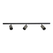 ANTIDARK - Designline Tube Kit PRO 3 Plafondlamp 1m Titanium/Zwart