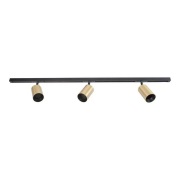 ANTIDARK - Designline Tube Kit PRO 3 Plafondlamp 1m Messing/Zwart