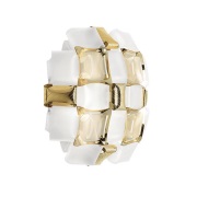 Slamp - Mida Applique Wandlamp White/Gold