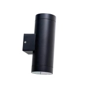 Dyberg Larsen - Stege Buiten Wandlamp Up/Down Mat Zwart DybergLarsen