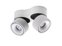 ANTIDARK - Easy Double W2100 LED plafondlamp, wit, 2-lamps