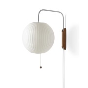HAY - Nelson Ball Sconce Bubble Wandlamp S Off-White Herman Miller