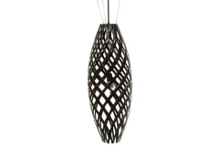 david trubridge - Hinaki Hanglamp H140 Zwart 2 Kanten