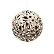 david trubridge - Floral Hanglamp Ø100 Zwart 1 Kant
