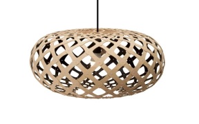 david trubridge - Kina Hanglamp Ø60 Zwart 1 Kant