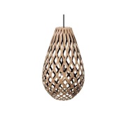 david trubridge - Koura Hanglamp H50 Zwart 1 Kant