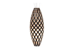 david trubridge - Hinaki Hanglamp H140 Zwart 1 Kant