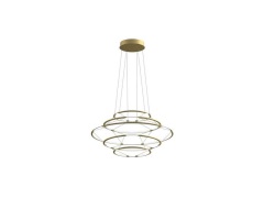 Nemo - Drop 5 Hanglamp Satin Gold  Lighting