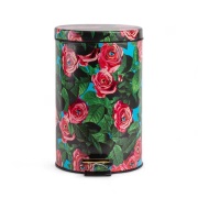 SELETTI - Roses Toiletpaper Home Bin Ø25xH39,5 Multicolor