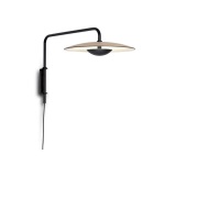 MARSET - Ginger A Wandlamp Dimmable Plug-in Oak