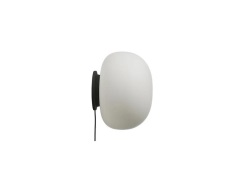 FRANDSEN - Supernate Taffellamp/Wandlamp Ø38 Opaal White/Black