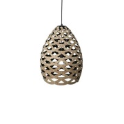 david trubridge - Tui Hanglamp Ø68 Zwart 1 Kant