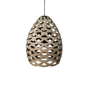 david trubridge - Tui Hanglamp Ø95 Zwart 1 Kant