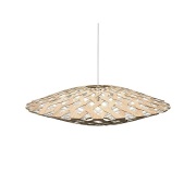 david trubridge - Flax Hanglamp Ø110 1 Zijde Wit