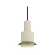- Chaumont Hanglamp Ø19xH28 White/Green - DCW