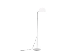 DCW - Mezzaluna Vloerlamp White Marble/White