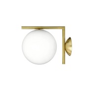 FLOS - IC C/W1 Wandlamp/Plafondlamp Geelkoper