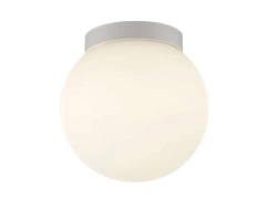 ANTIDARK - Palla C135 LED plafondlamp IP44 opaal/wit, 13,5 cm