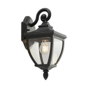 Lindby - Cerys Buiten Wandlamp Black