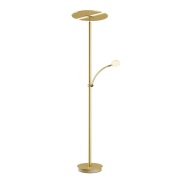 Lucande - Anniki LED vloerlamp Brass