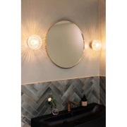 Globen Lighting - Fungo 16 Wandlamp/Plafondlamp IP44 Helder/Geborsteld...