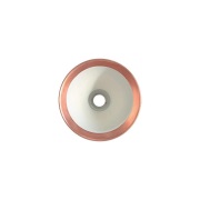 Lampe Gras - 304Ca Wandlamp Zwart/Koper/Wit