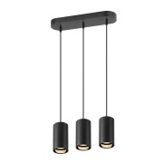 SLV - Asto Tube 3 Hanglamp Black