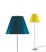Luceplan - Costanza VloerLamp met Dimmer Alu/Concrete Gray