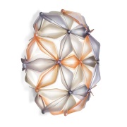 Slamp - La Vie Mini Plafond-/Wandlamp Amber