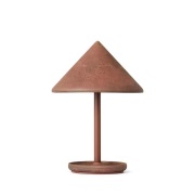 MATER - Terra Portable tafellamp Coffee Waste Rust Red