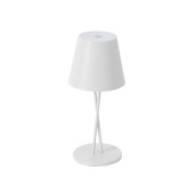 Lindby - Janea Cross Portable Taffellamp Dim. IP54 Wit