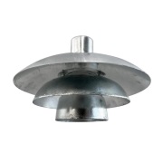 Dyberg Larsen - Morph Buiten Wandlamp Ø24 Galvanized