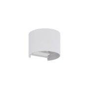 Lindby - Nivar Round LED Buiten Wandlamp White