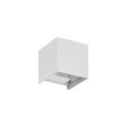 Lindby - Nivar Square LED Buiten Wandlamp White