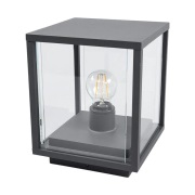 Lucande - Annalea Buiten Tuinlamp H20 Dark Grey/Clear
