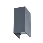 Lucande - Kimian Buiten Wandlamp Dark Grey