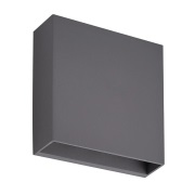 Lindby - Ugar LED Buiten Wandlamp H14 Dark Grey