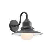 Lindby - Roisin Buiten Wandlamp Dark Grey