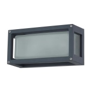 Lucande - Aurelien Long Buiten Wandlamp IP54 Dark Grey