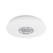 Lindby - Elpida LED Plafondlamp w/Speaker Opal