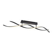 Lindby - Welina LED Plafondlamp Matt Black