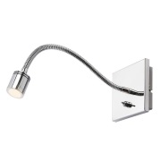 Lindby - Berfin Wandlamp Chrome/Clear