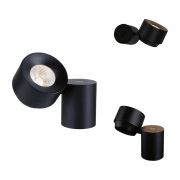 Paulmann - Puric Pane Tafellamp S 3-step Zwart