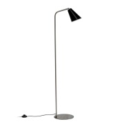 Dyberg Larsen - Oswald Vloerlamp Black/Steel