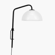 Dyberg Larsen - Jazz Wandlamp Opal/Black DybergLarsen