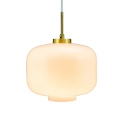 Dyberg Larsen - Arp Hanglamp Opal/Brass