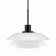 Dyberg Larsen - DL31 Hanglamp Opal/Black DybergLarsen
