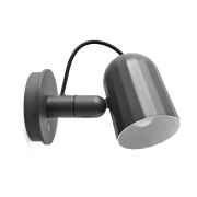 HAY - Noc Button Wandlamp HW Donker Grey